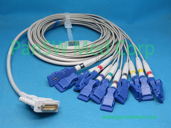 Compatible Innomed Heart Mirror 1 Heart Mirror 3 Heart Mirror 3D ECG Cable With Adapter – PanswMed