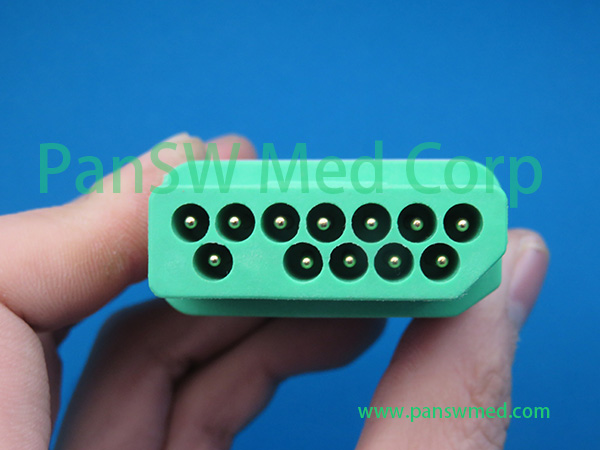 Compatible Nihon Khoden BSM 3000 5100 Ten Leads ECG Cable Connector – PanswMed
