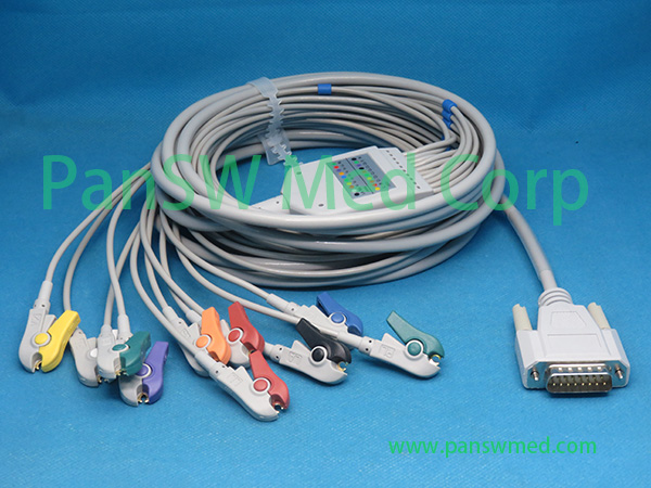 Compatible Nihon Kohden ECG 1150 1250 ECG Cable Clip – PanswMed