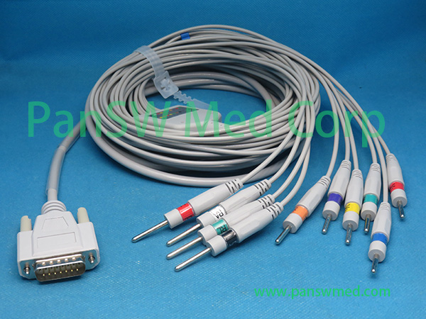 Compatible Nihon Kohden ECG 1350 2350 ECG Cable DIN – PanswMed