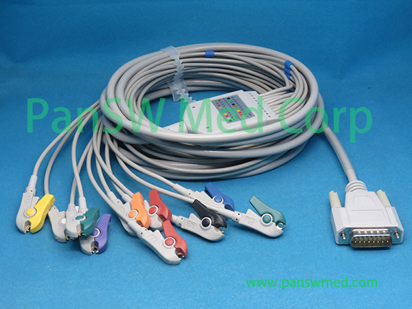 Compatible Nihon Kohden ECG 1350 2350 ECG Cable Grabber AHA – PanswMed