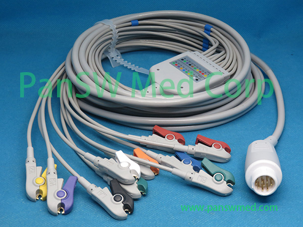 Compatible Philips M 3535A M 3536A ECG Cable – PanswMed