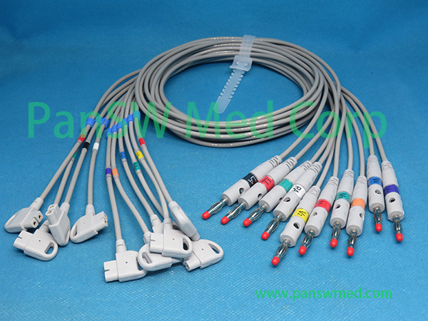 Compatible Philips Pagewriter TRIM Cardiographs ECG Leads – PanswMed