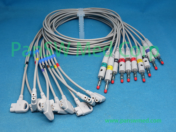 Compatible Philips Pagewriter Touch 860284 Complete Lead Set – PanswMed