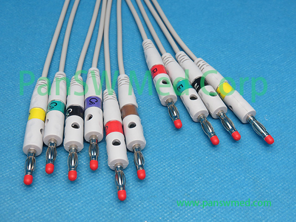 Compatible Philips Pagewriter 989803129191 ECG Leads Banana – PanswMed