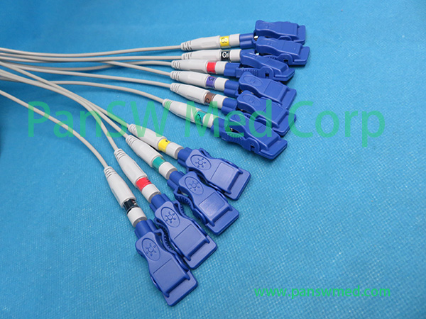 Compatible Schiller AT 102 ECG Cable With Adapter Tap Electrode – PanswMed