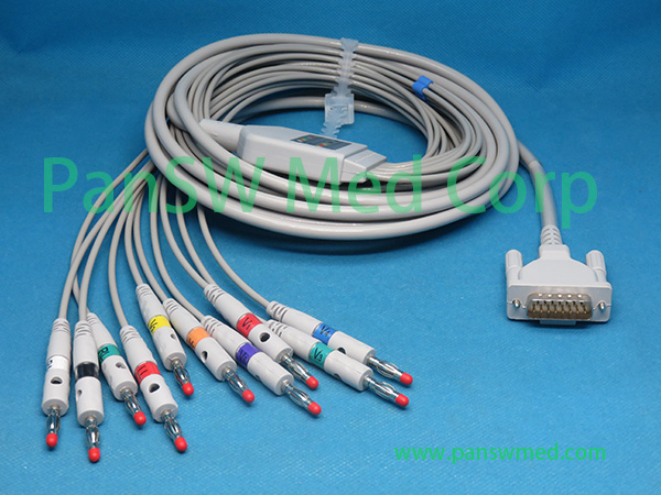 Compatible Schiller AT 101 AT 102 ECG Cable Banana – PanswMed
