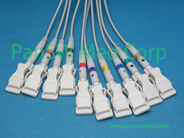 Compatible Schiller CS 100 ECG Cable With Adapter – PanswMed