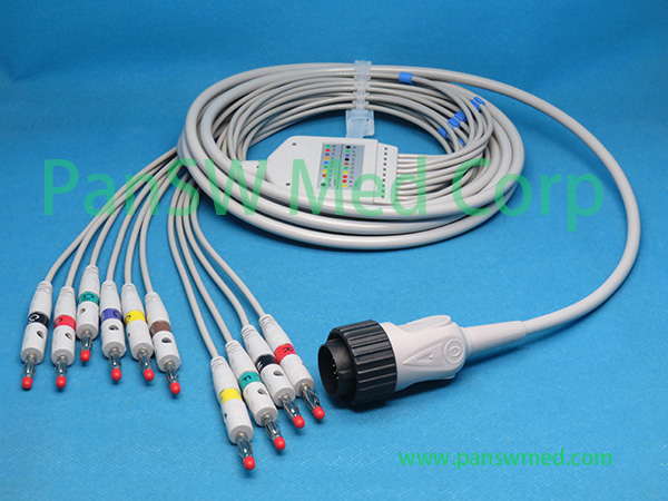 Compatible Cardioline Delta 3 Plus Delta 30 ECG Cable Banana – PanswMed