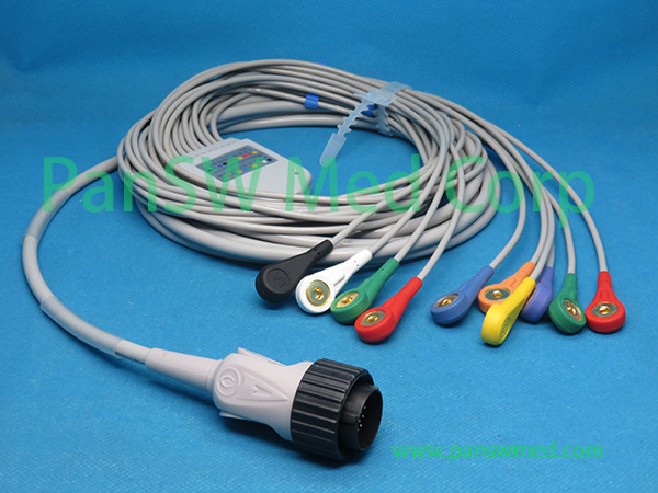 Compatible Cardioline Delta Plus Delta 3 Plus ECG Cable – PanswMed