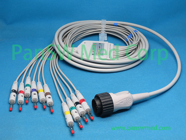 Compatible Cardioline Delta 60 Plus Delta 1 ECG Cable – PanswMed