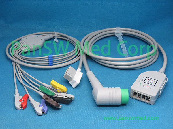 Compatible Medtronic ECG Trunk Leads Ten Leads Lifepak – PanswMed