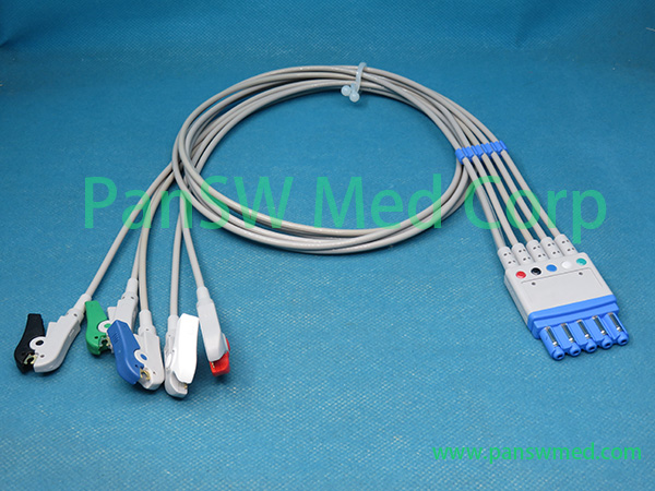 Compatible Siemens 10 LEAD ECG Trunk Cable IEC 2 6644541 E 295E Limb Leads – PanswMed