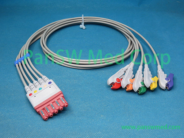 Compatible Siemens 10 LEAD ECG Trunk Cable IEC 2 6644541 E 295E – PanswMed