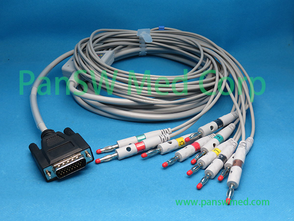 Compatible Zoncare Imac 120 ECG Machine Patient Cable – PanswMed