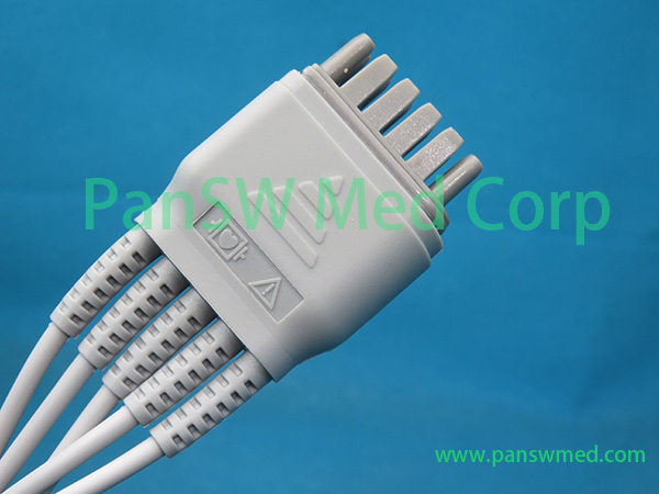 Original Edan It 20 Holter Cable 5leads AHA 4 – PanswMed