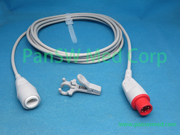 Compatible Biolight BLT M9000 M8000 Patient Monitor IBP Cable - PanswMed