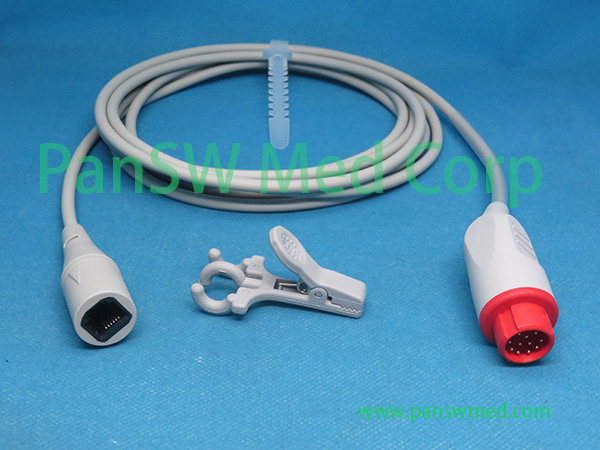 Compatible Mindray 001C 30 70759 Hospira Beneheart Defibrillator Invasive Blood Pressure Cable – PanswMed