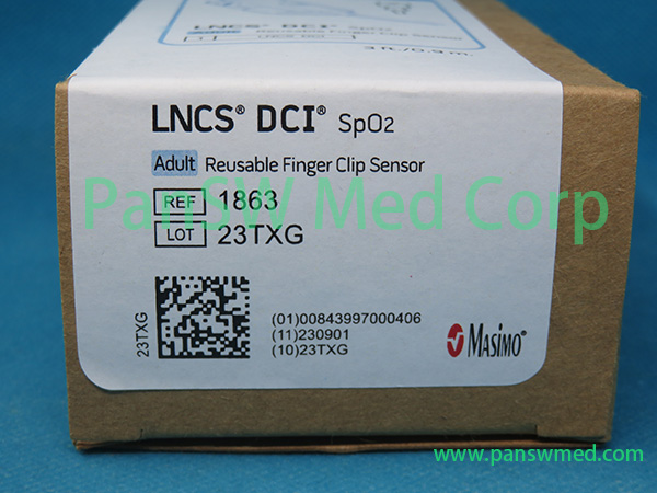 Masimo LNCS 1863 Reusable Finger Clip Sensor – PanswMed