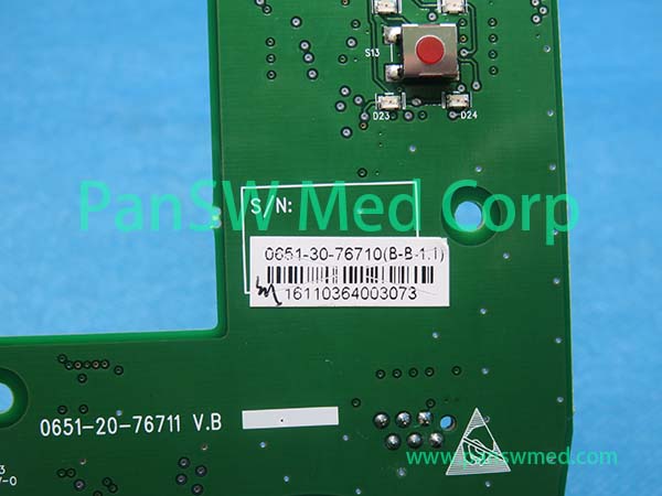 refurbished Mindray D6 keyboard PCB 0651-30-76710