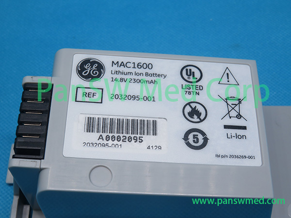 Compatible GE MAC 1600 2032095 001 Battery – PanswMed