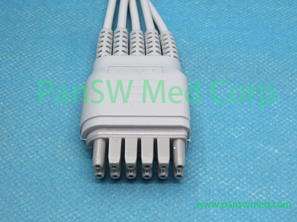 Edan IT 20 EKG Cable EL 05DASY 1 Leads AHA Color – PanswMed