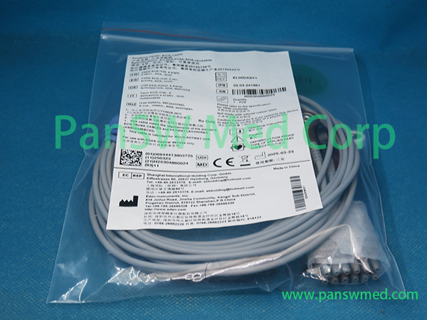 Edan IT 20 EKG Cable EL 05DASY 1 Leads AHA Color 3 – PanswMed
