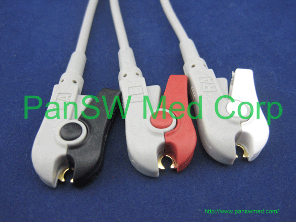 ECG cables clip