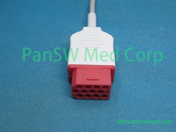 Compatible Bionet BM 5 ECG Cable 3leads IEC Snap 3 – PanswMed