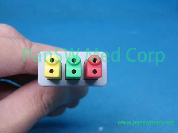 Compatible EL 6308A 0010 30 42899 ECG Leads IEC Clip 3 – PanswMed
