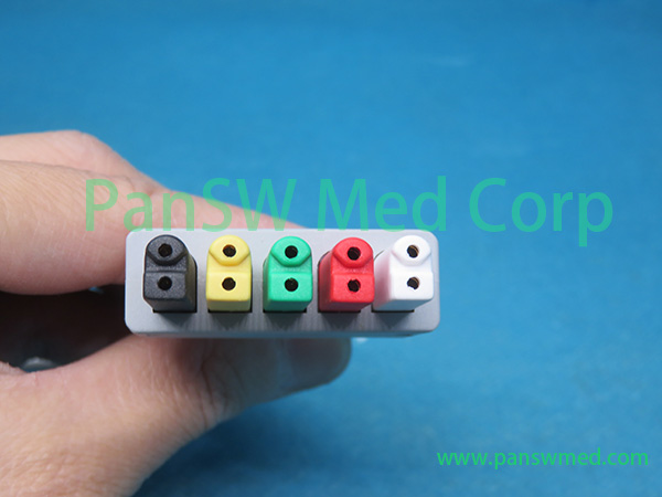 Compatible EL 6504A 0010 30 42730 5leads ECG Leads 3 – PanswMed
