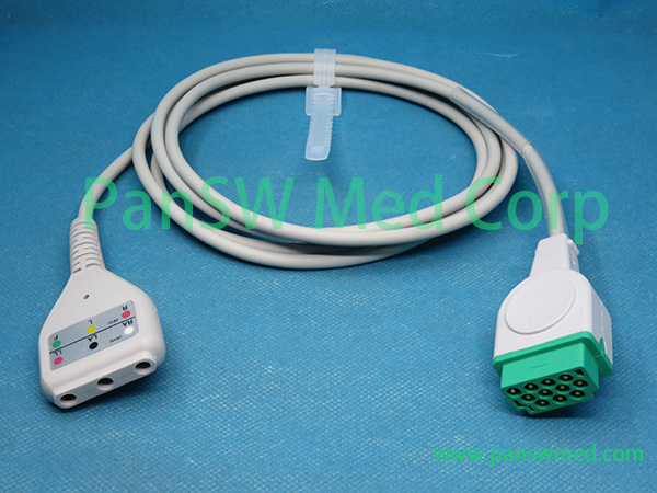 Compatible GE Medical ECG Trunk Cable 3leads Neonate – PanswMed
