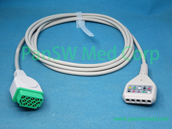 Compatible GE Medical ECG Trunk Cable 5leads Neonate – PanswMed