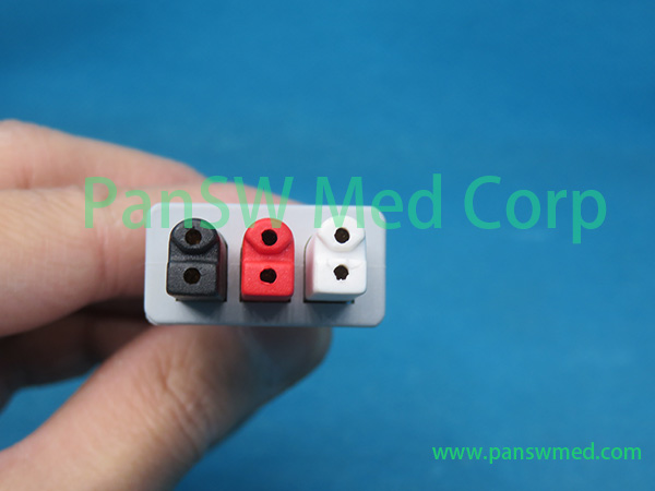 Compatible Mindray EL 6307A 0010 30 42898 AHA Clip ECG Leads 3 – PanswMed