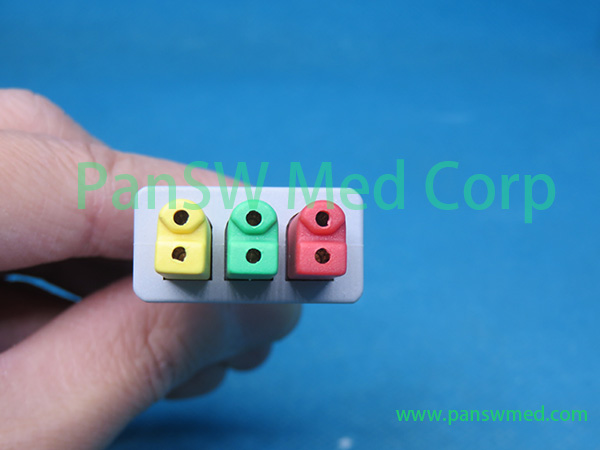 Compatible Mindray EL 6308B 0010 30 42901 ECG Leads IEC Snap 3 – PanswMed