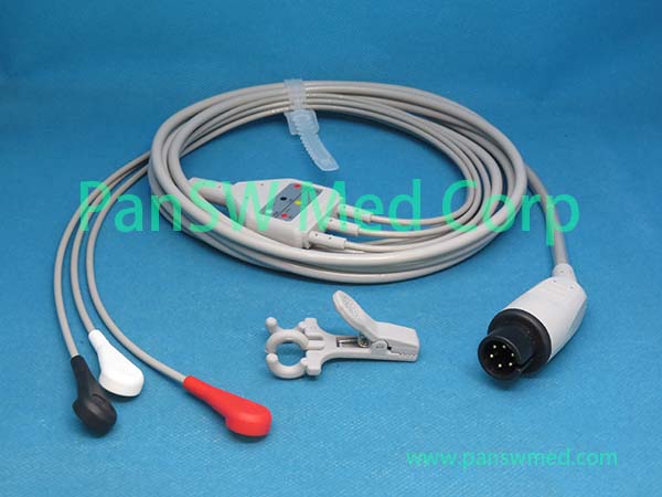 compatible Mindray MEC1000 MEC1200 ECG cable