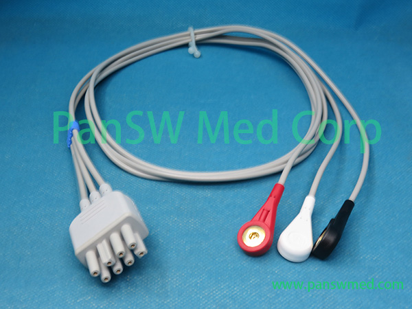 Compatible Nihon Kohden K 911 BR 903P ECG Lead AHA – PanswMed