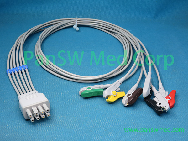 Compatible Nihon Kohden K 912 BR 906P 6leads ECG Leads Clip – PanswMed