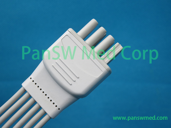Compatible Nihon Kohden K 915 BR 916P ECG LEADS Snap 3 – PanswMed