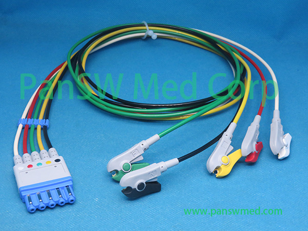 Compatible Philips Intellivue MX 700 Patient Monitor ECG Cable – PanswMed
