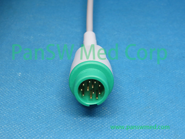 Compatible Bistos BT740 Bt770 Ecg Cable Connector4 - PanswMed