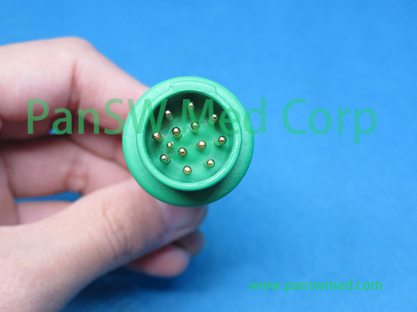 Compatible Mennen Envoy Vitalogic 6000 ECG Cable Connector – PanswMed